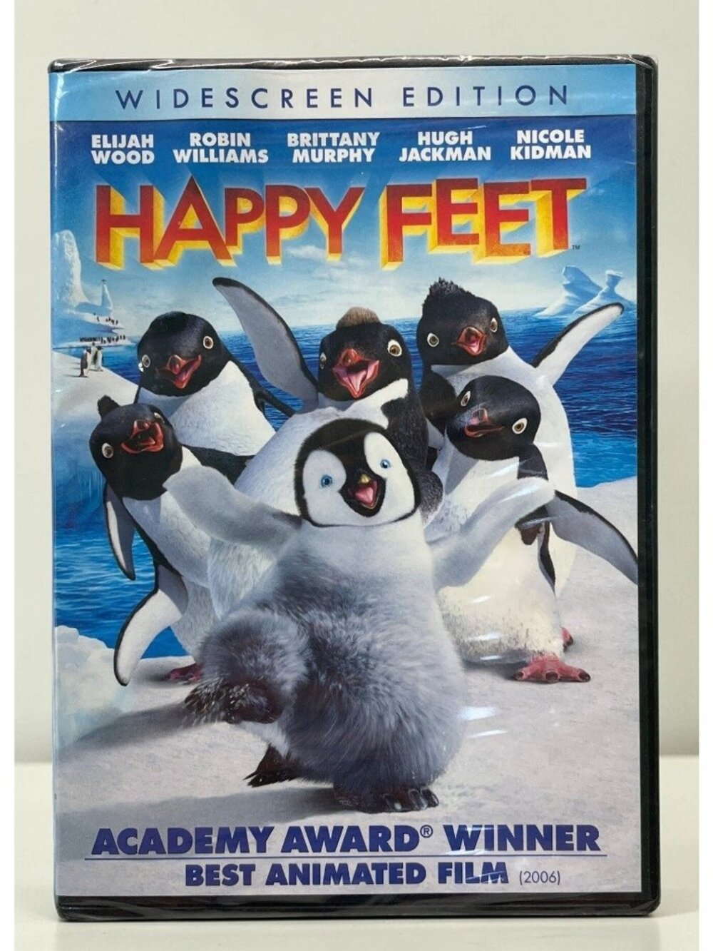 Happy Feet Widescreen Edition DVD 2006 Animated Family Movie NEW Elijah Wood
